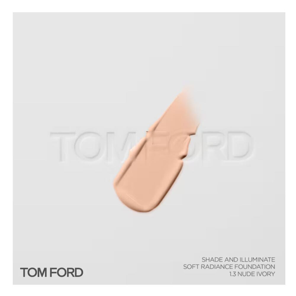 44. Tom Ford SHADE AND ILLUMINATE SOFT RADIANCE FOUNDATION SPF 50 1.3 nude ivory